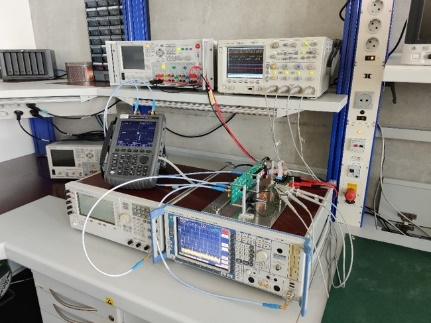 Figure 7a: Phase-gain map measurement setup, overview.